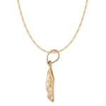 Ganpati Gold Pendant Design-CP2927 - Image 2