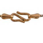 Glossy Diamond Cut Gold Ball Box Chain - CH2939 - Image 4