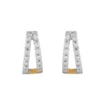 Sparkling Cluster Diamond Bali Earring - DTP170
