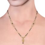 22kt Gold Balls Mangalsutra-MS1840 - Image 4
