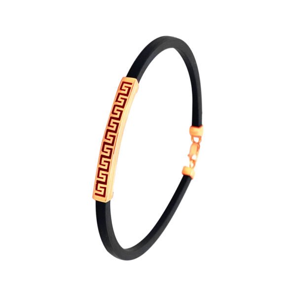 Trendy rose gold 18kt charm bracelet - FBC0007
