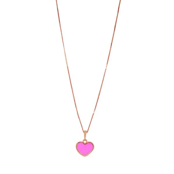 Elite Heart Rose Gold 18kt Chain- CHN0042